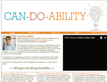 Tablet Screenshot of candoability.com.au